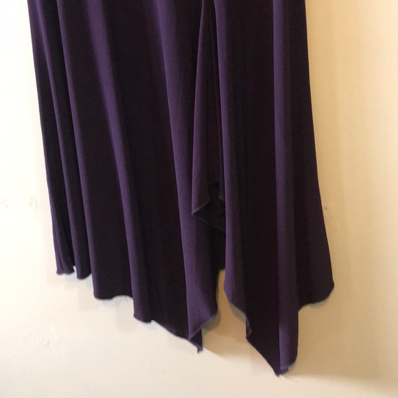 Purple midi dress form Theory - Picture 4 of 7